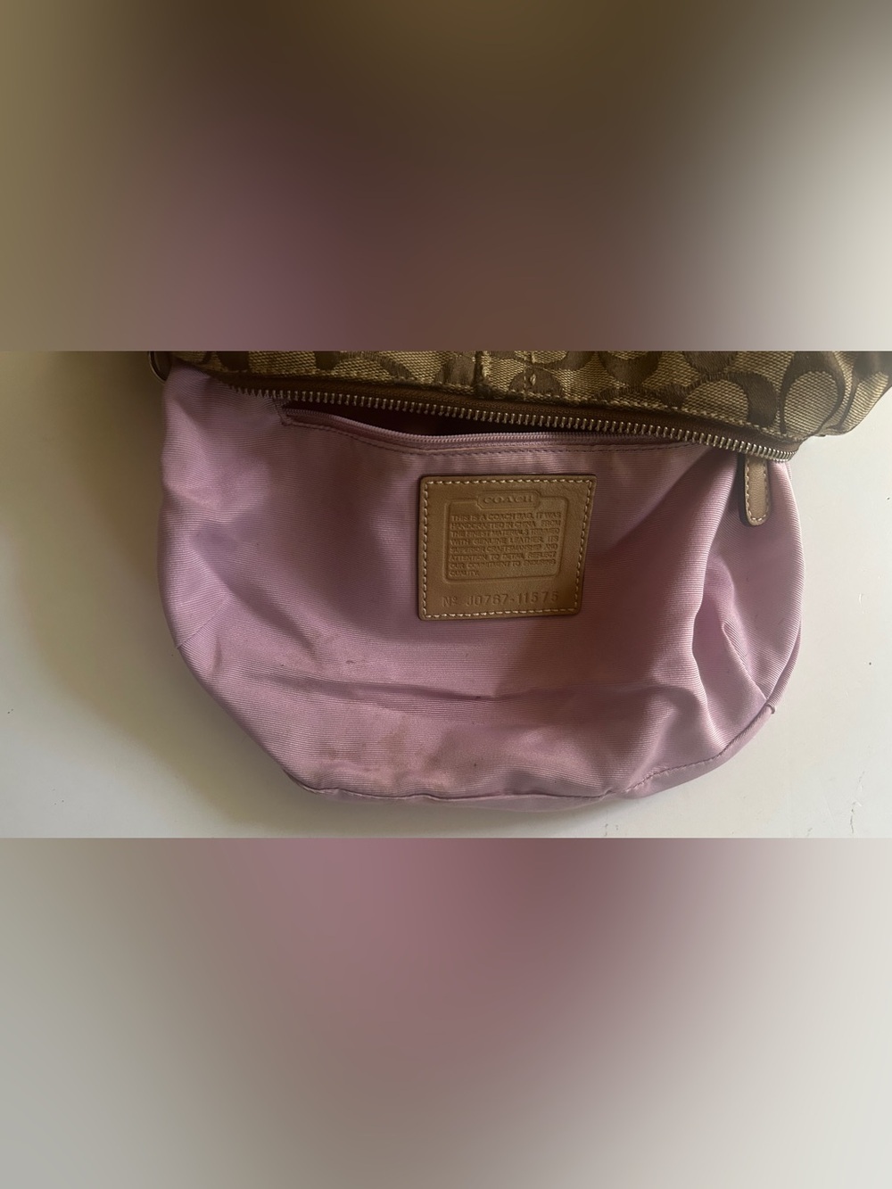 Vtg Coach Hamptons Shoulder Bag - Picture 12 of 16